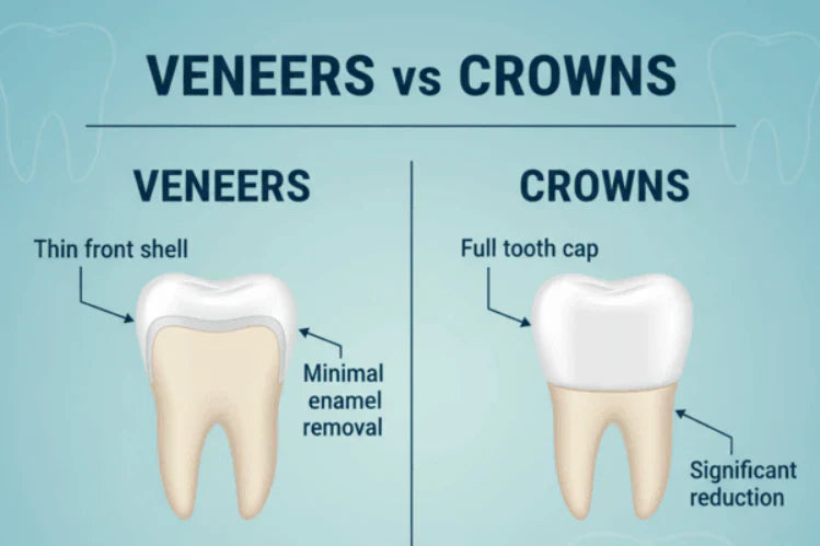 facetas versus coroas